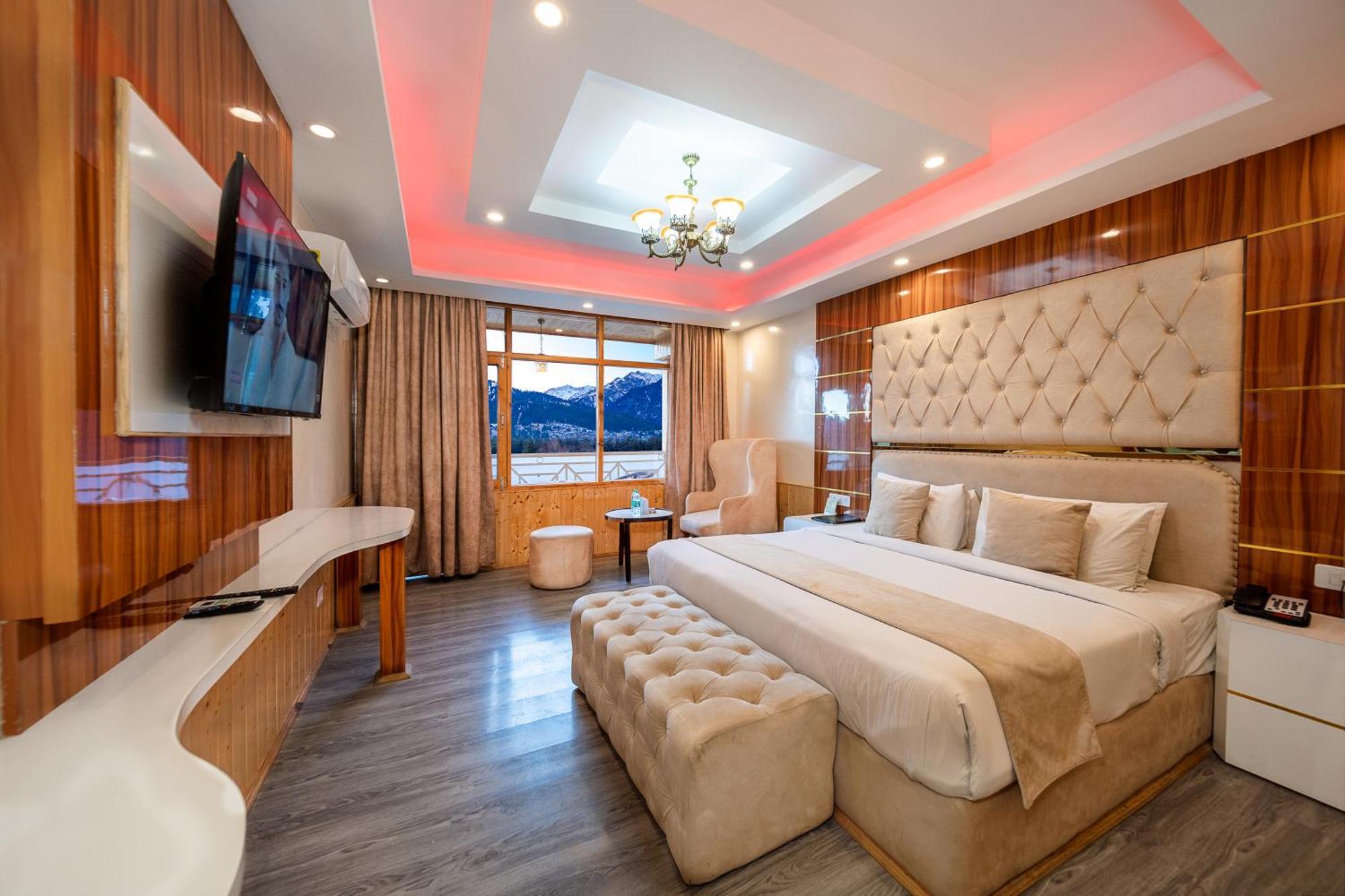 Hill River Resort - Central Heated & Air Cooled - Near Mall Road , Best Property Of Manali 2024- 2025 Εξωτερικό φωτογραφία