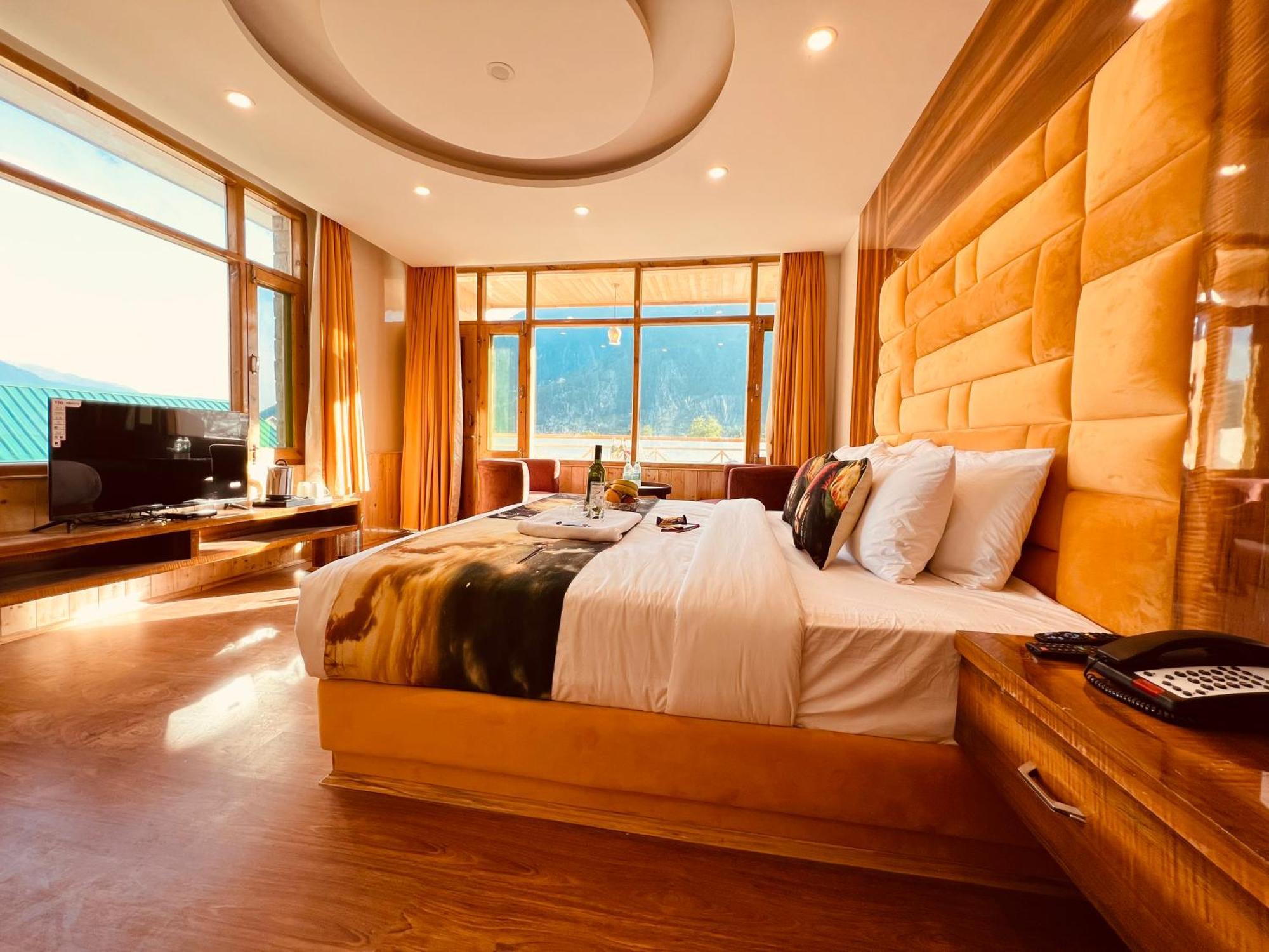 Hill River Resort - Central Heated & Air Cooled - Near Mall Road , Best Property Of Manali 2024- 2025 Εξωτερικό φωτογραφία